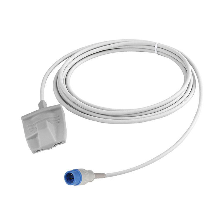 Mindray silicone có thể sử dụng nhiều lần Spo2 cảm biến 7 chân cho người lớn ngón tay clip kết nối