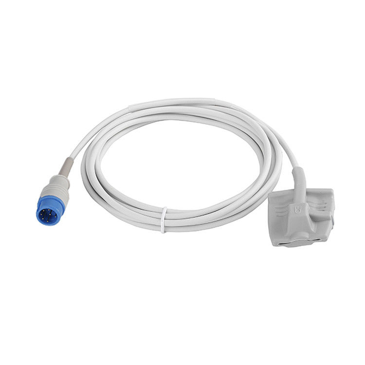 Mindray silicone có thể sử dụng nhiều lần Spo2 cảm biến 7 chân cho người lớn ngón tay clip kết nối