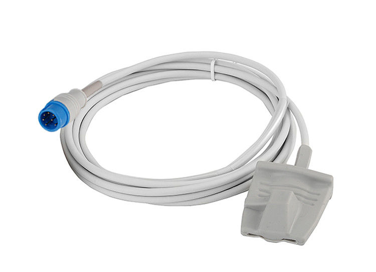 Mindray silicone có thể sử dụng nhiều lần Spo2 cảm biến 7 chân cho người lớn ngón tay clip kết nối