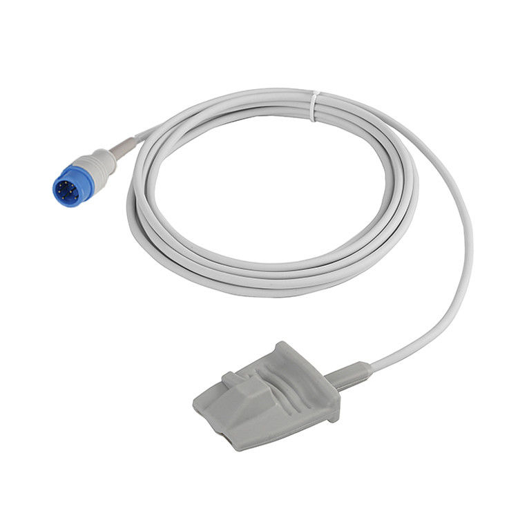 Mindray silicone có thể sử dụng nhiều lần Spo2 cảm biến 7 chân cho người lớn ngón tay clip kết nối