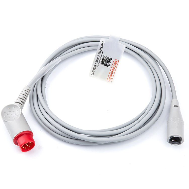 Cáp thực tế tương thích với IBP Mindray đến MX 12 pin đa chức năng Màu xám
