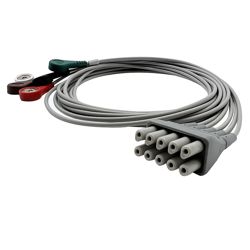 9293-059-50 Welch Allyn ECG Lead Set, 3 hoặc 5 Wire snap ends