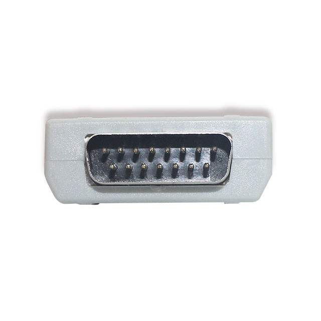 10 dẫn 12 dẫn cáp EKG 15 chân màu xám đa chức năng