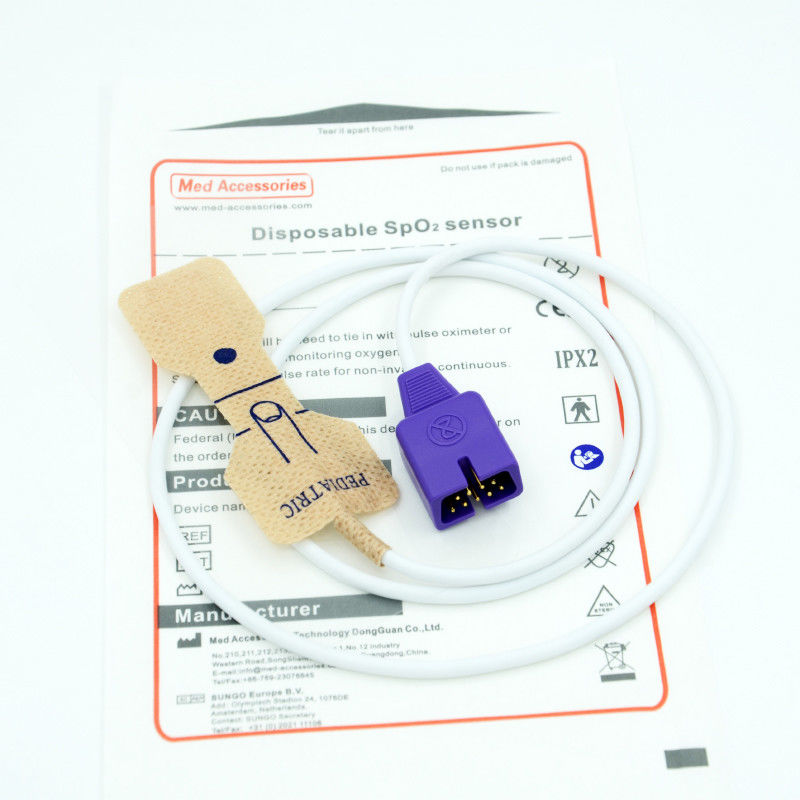 Nellcor Một lần sử dụng Spo2 Sensor Adult Probe tương thích với N-550/N-560/N-595/N-600/N-600x/N-65