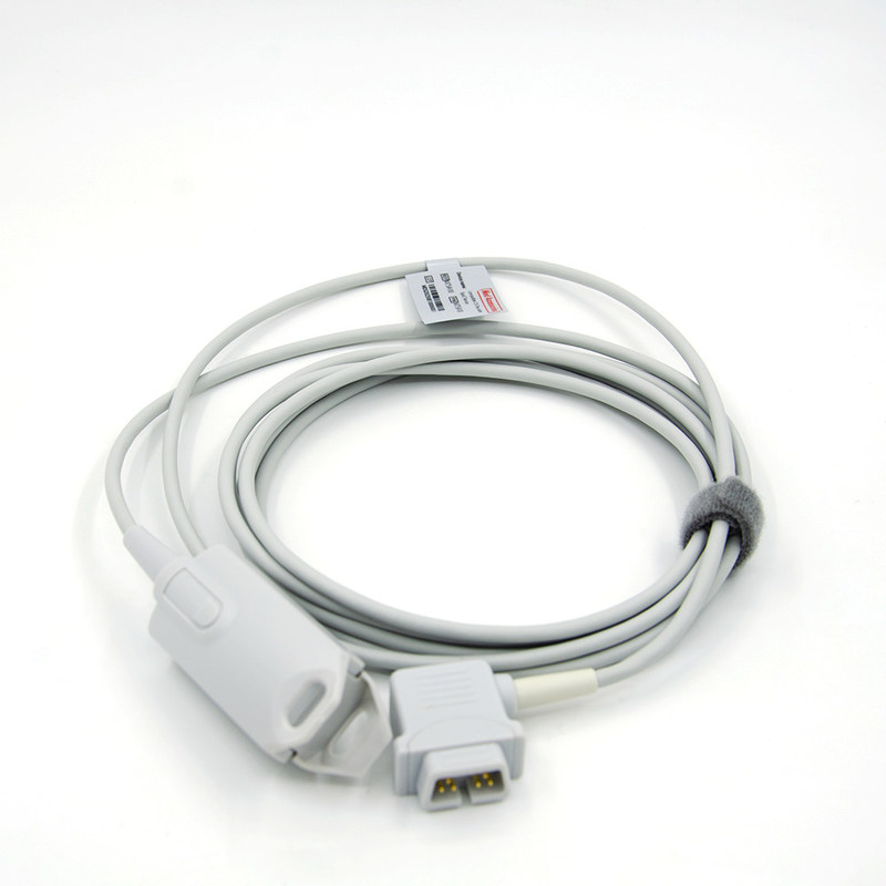 Máy cảm biến Oximeter Pulse sử dụng nhiều lần màu xám thực tế, Máy cảm biến SpO2 cho các máy theo dõi bệnh nhân DRE