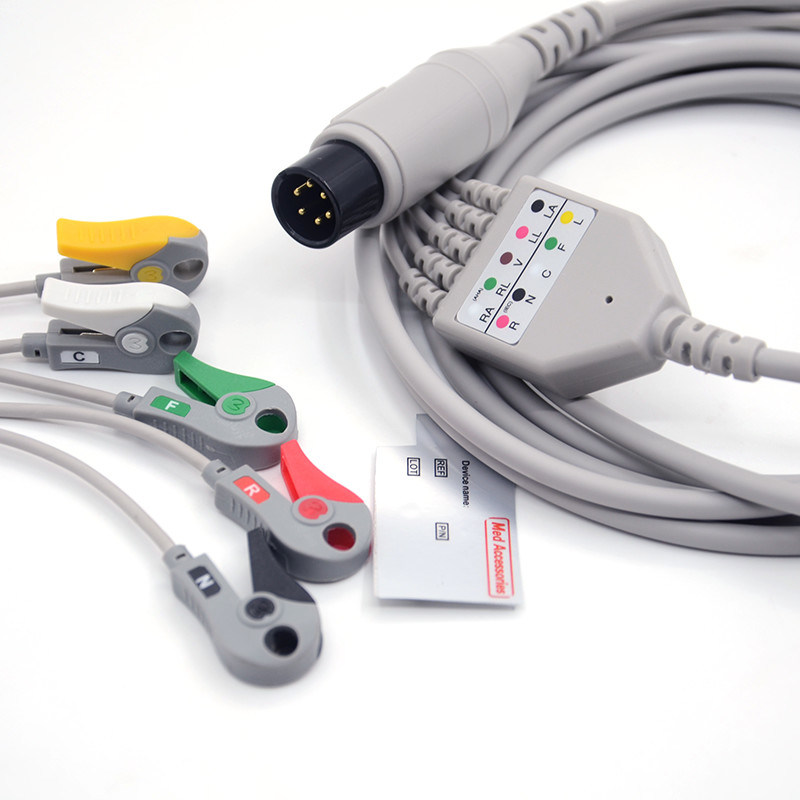 Mindray Portable Spo2 Probe Sensor Round Connector Cable Pulse Oximeter