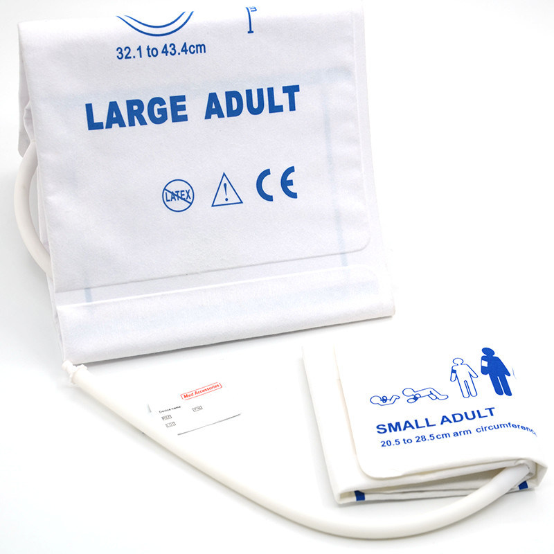 Phụ kiện Med ISO13485 NIBP Cuff TPU dùng một lần cho trẻ sơ sinh Người lớn