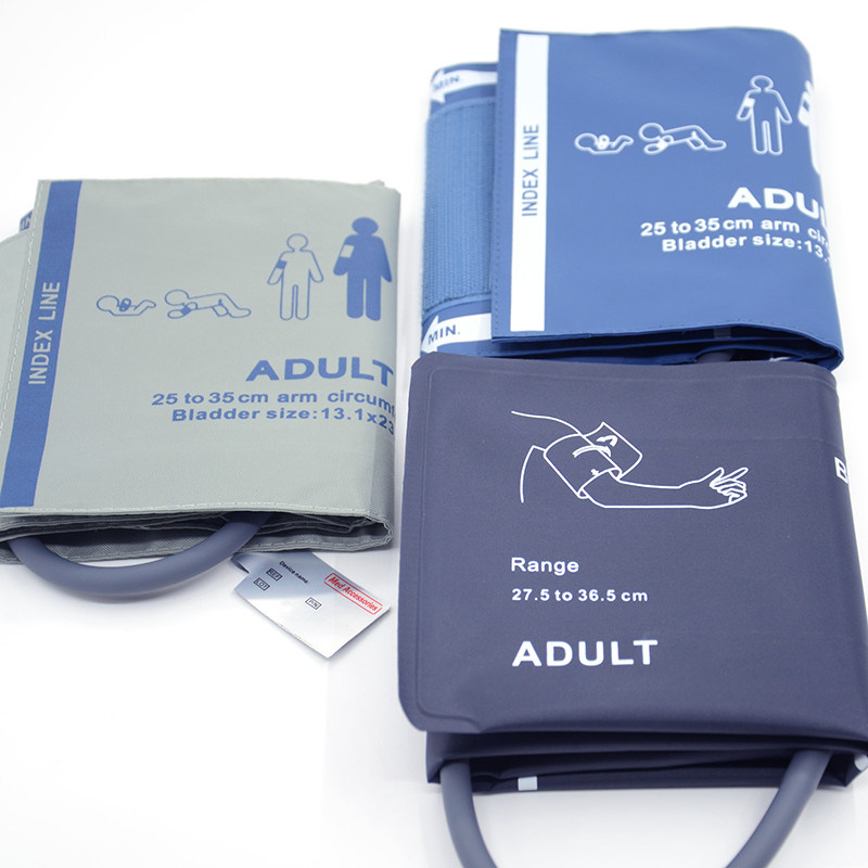 Lưỡi tay NIBP ống dẫn không khí đơn tái sử dụng cho thiết bị huyết áp không xâm lấn phụ kiện y tế