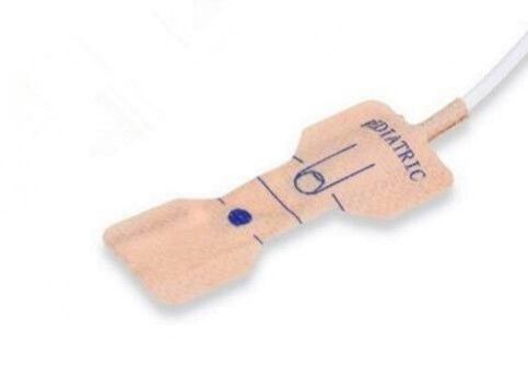 Med phụ kiện nhà máy kết dính dùng một lần Pulse Oximeter Ngón tay thăm dò Độ dài 90cm Màu trắng