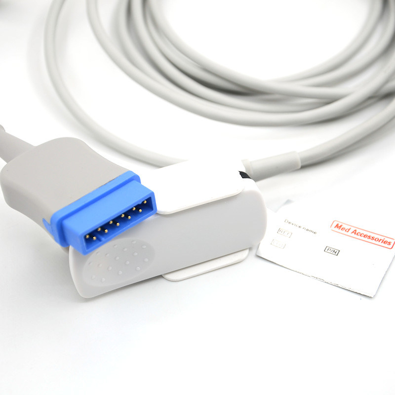 Nhà máy chất lượng cao GE Marquette tương thích người lớn ngón tay Spo2 cảm biến 11 pin GE cảm biến Spo2