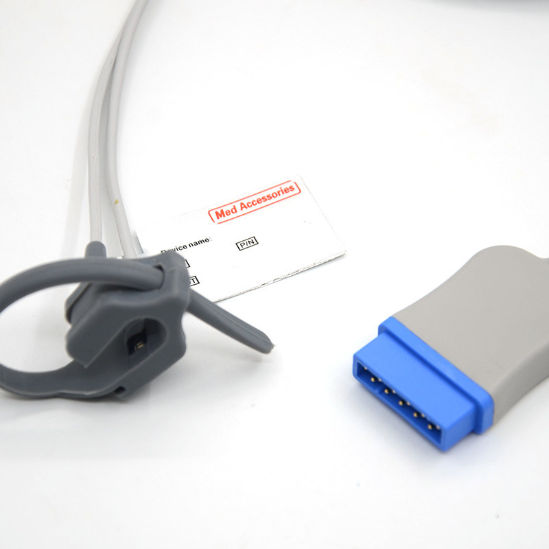 Phụ kiện bệnh viện oxy tái sử dụng tương thích GE Solar 8000M Dash 2000 Neonate wrap 11Pin Monitor SpO2 Sensor
