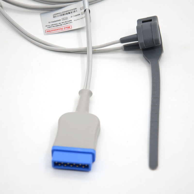 Phụ kiện bệnh viện oxy tái sử dụng tương thích GE Solar 8000M Dash 2000 Neonate wrap 11Pin Monitor SpO2 Sensor