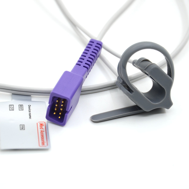 Sử dụng bệnh nhân sơ sinh tương thích cho Nellcor Oximeter 9 chân tái sử dụng tương thích Nellcor Spo2 Sensor