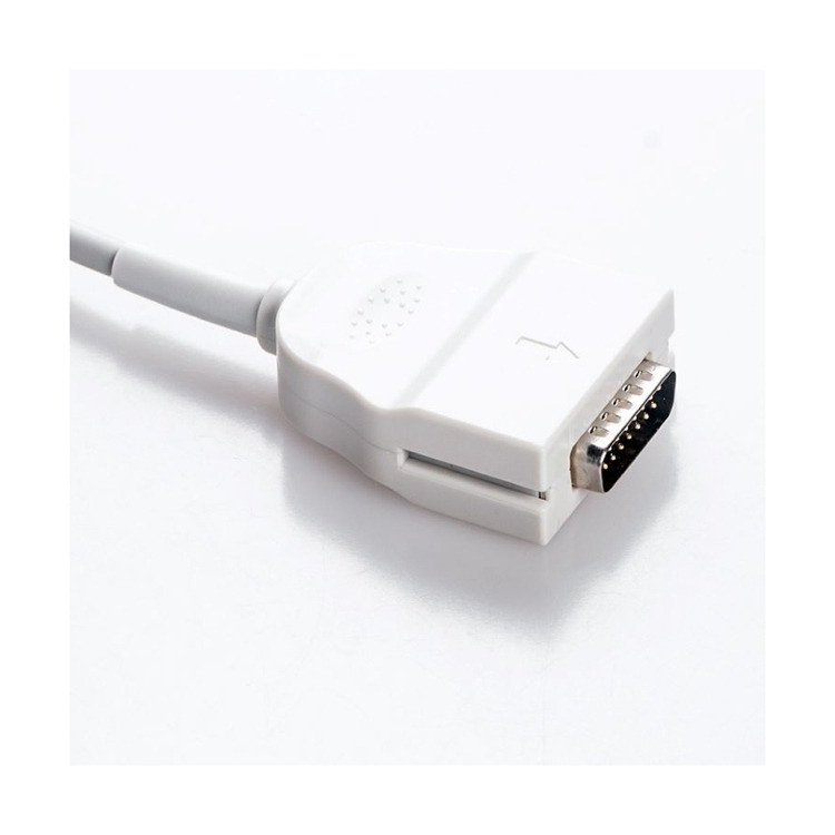 Phụ kiện giám sát bệnh nhân ECG Cáp bệnh nhân với Mortara Plug Banana tích hợp