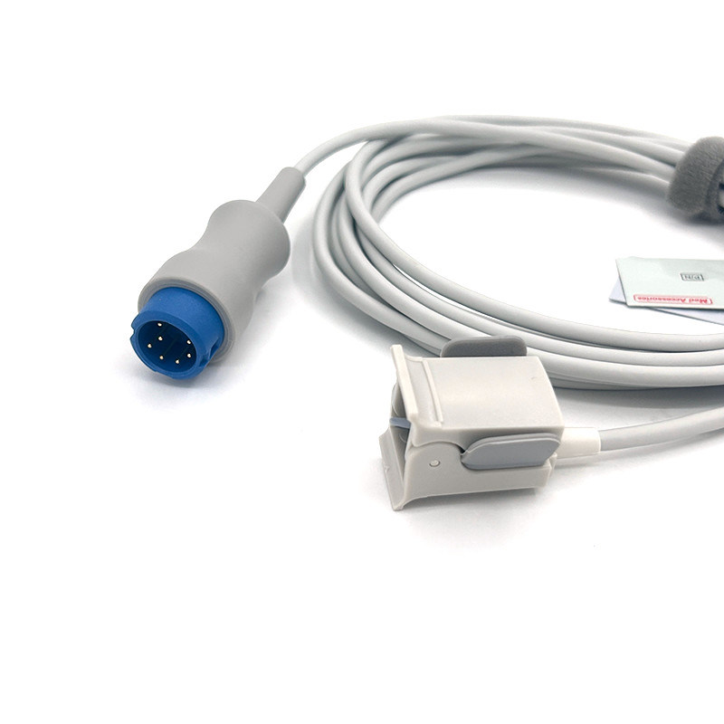 ngón tay trẻ em TPU Xám Spo2 Cáp cảm biến gói đơn cho tất cả các loại bệnh nhân Mindray được chứng nhận