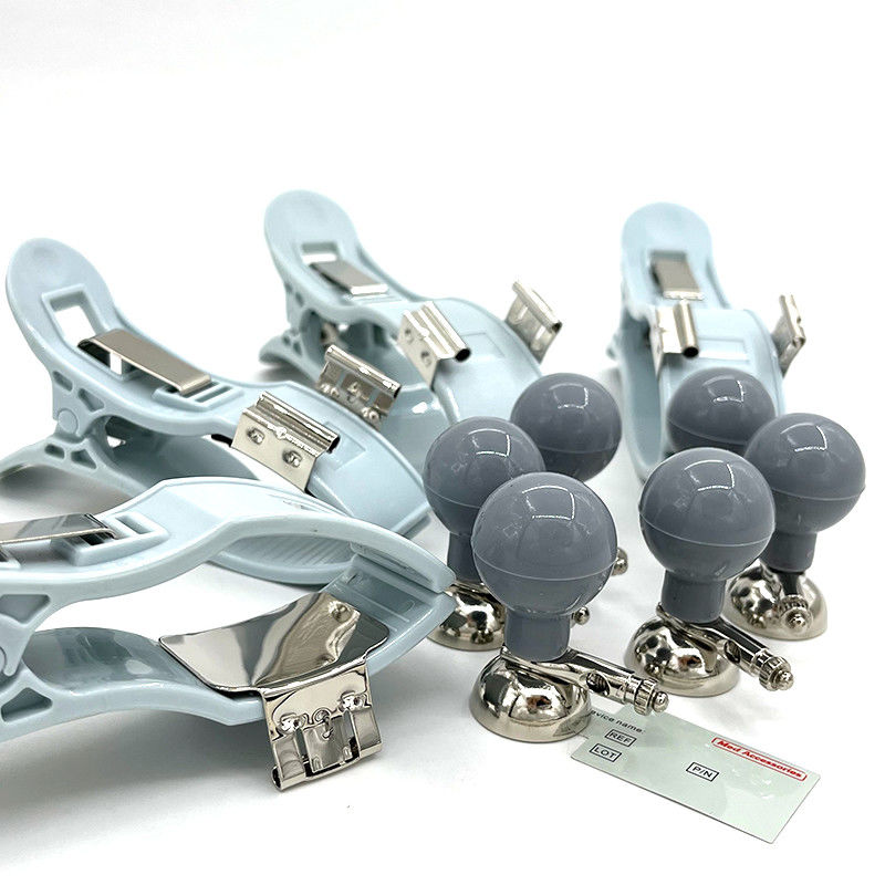 Thêm sử dụng Nickel clamp và ống hút điện cực cho thiết bị ECG trong kích thước người lớn