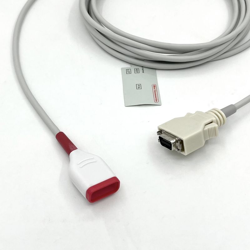 Tương thích với M- Gray TPU SpO2 Sensor Extension Cable for Medical Care Monitor Accessories