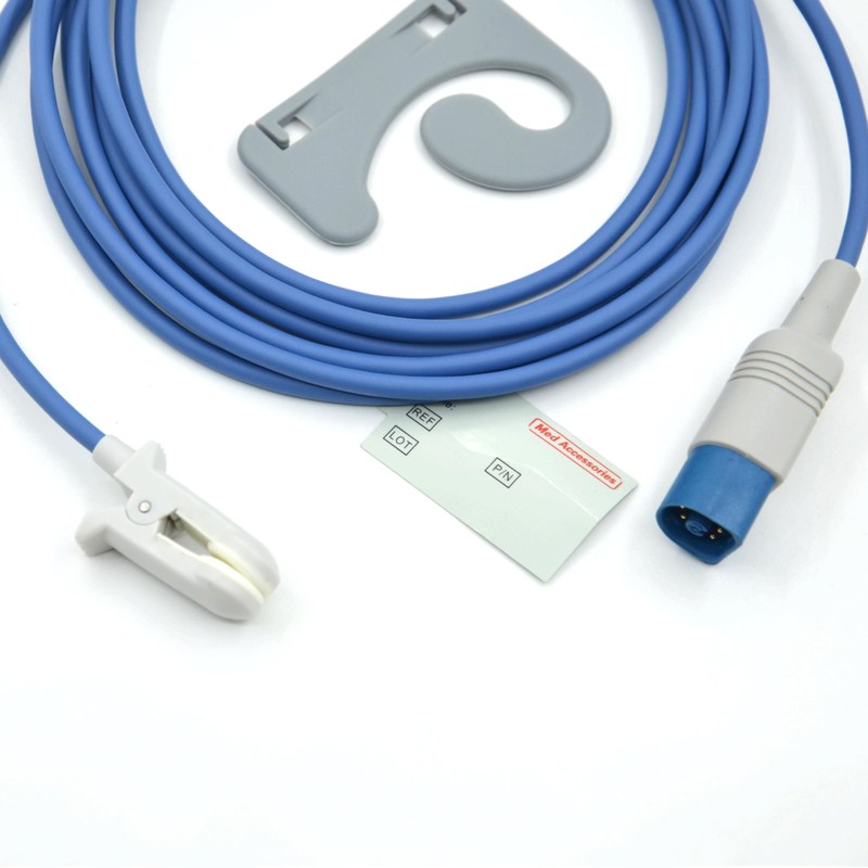 Các phụ kiện màn hình sản xuất tái sử dụng tương thích Philips SpO2 Sensor Clip tai người lớn