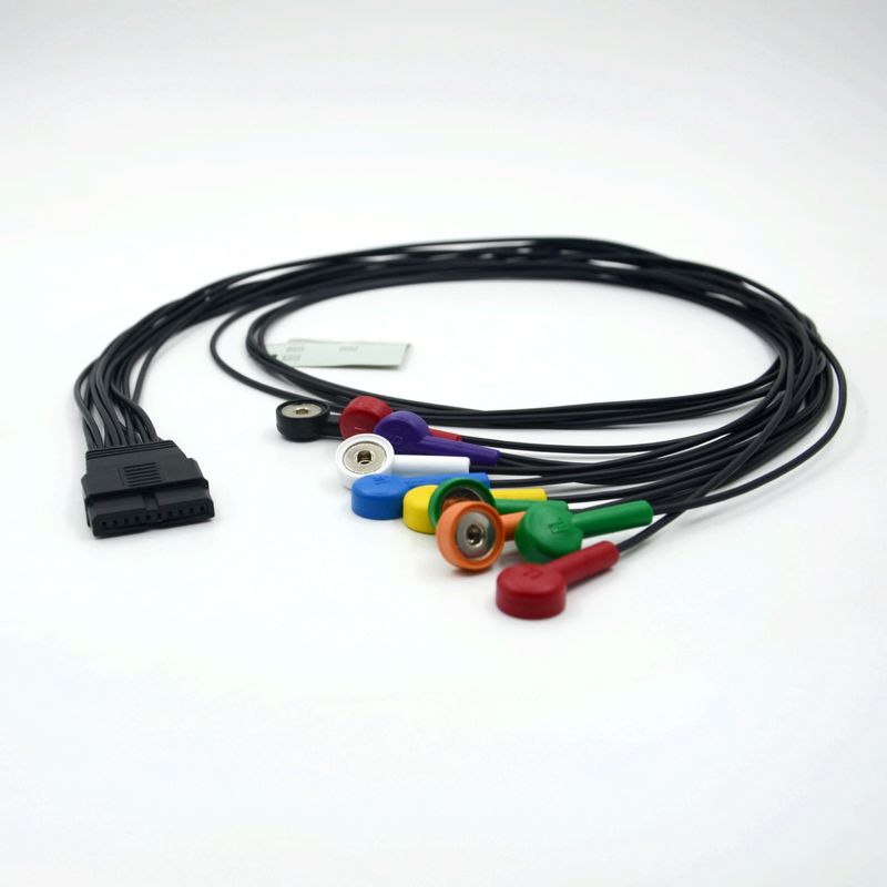 Phù hợp với Schiller 10 Chất dẫn ECG bệnh nhân Schiller cho Schiller MS-12 Blue ECG Cable