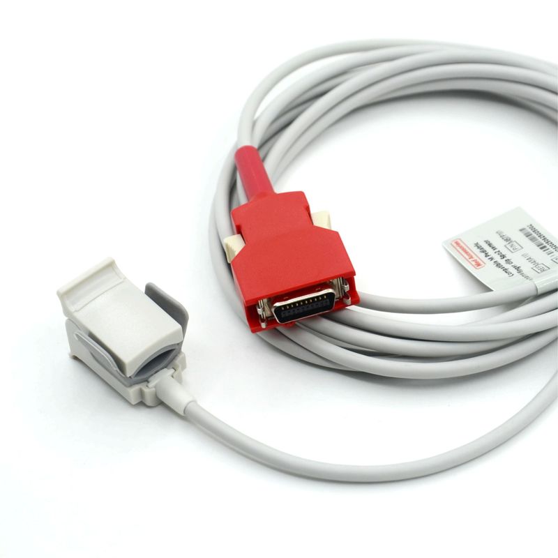 Phụ kiện giám sát y tế tương thích với Masimo Đỏ 20pin Radical-7 Rad-87 Rad-57 Phụ liệu nhi khoa clip Spo2 Sensor