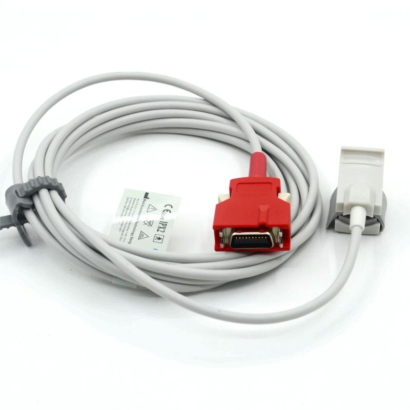 Phụ kiện giám sát y tế tương thích với Masimo Đỏ 20pin Radical-7 Rad-87 Rad-57 Phụ liệu nhi khoa clip Spo2 Sensor