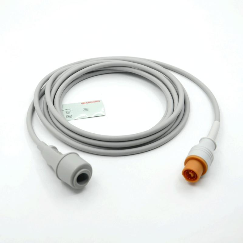 Phụ kiện màn hình y tế màu xám thực tế tương thích Fukuda đến Edward Cáp IBP đa chức năng