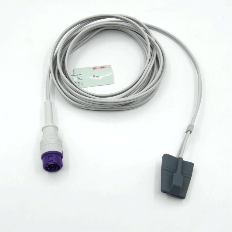 Cảm biến SpO2 có thể tái sử dụng cho trẻ em mềm của nhà sản xuất phụ kiện màn hình Mindray Epm15 tương thích