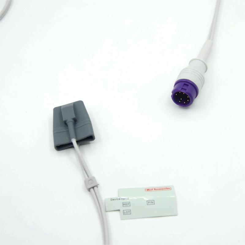 Cảm biến SpO2 có thể tái sử dụng cho trẻ em mềm của nhà sản xuất phụ kiện màn hình Mindray Epm15 tương thích