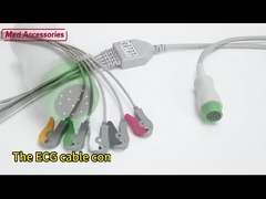 Nhiều chức năng EKG EKG dây điều trị thực tế phù hợp Drager Siemens